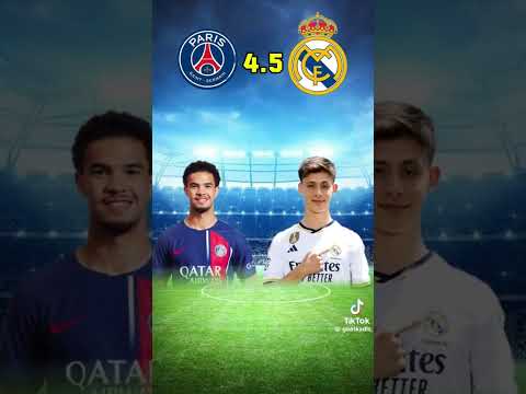 مقارنة بين باريس و ريال مدريد