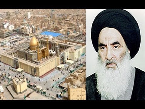 حقائق حول احداث فتنة النجف الاشرف وطريقة حلها سماحة السيد السيستاني 2004