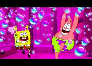 SpongeBob Patrick Brings Bubbles At A Biker Bar