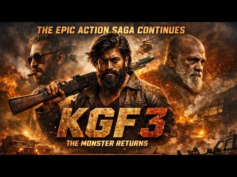 KGF CHAPTER 3 NEW SOUTH HINDI DUBBED MOVIE 2026 YASH SUPERHIT MOVIE KGF 2026 Mp4