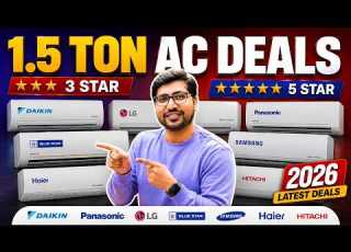  STOP Best 1 5 Ton AC In India 2026 Best AC 1 5 Ton In Amazon Flipkart