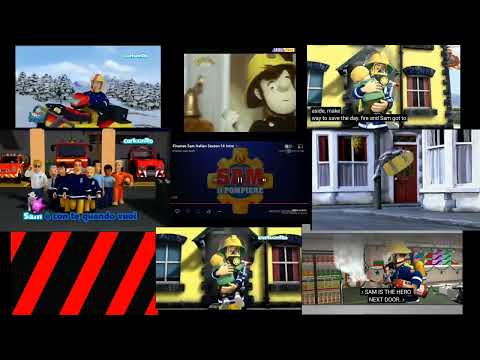 Fireman Sam Song Intro All Played At Once