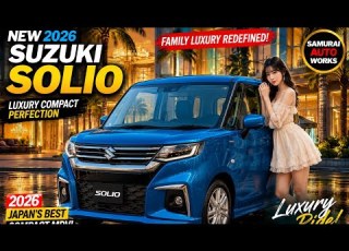  NEW 2026 Suzuki Solio Japan S Most Stunning Luxury Mini MPV
