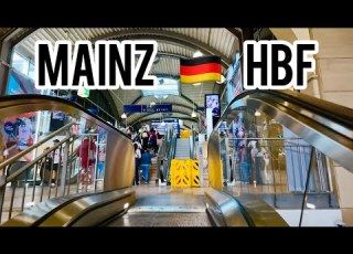  Mainz Central Station Walk Germany