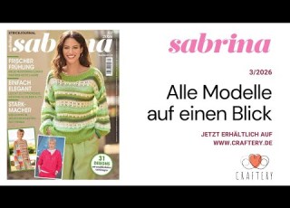 Sabrina Strickjournal Nr 3 2026 Alle Modelle Auf Einen Blick