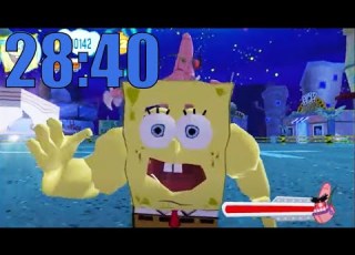  28 40 Any PSP Spongebob S Truth Or Square Speedrun