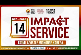 Impact Service A Year Of Divine Craving For Christ Amos 8 11 Host Apostle Mignonne Kabera