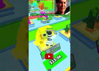  ROBLOX BRAINROTS Speedrun Shrink Challenge Max Tininess Trillion Second Brain Rot Shorts