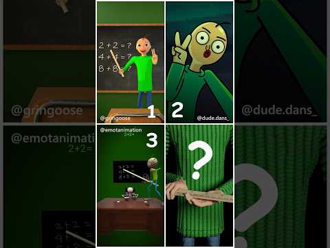 HE WANTS AN ANSWER Baldi Basics Meme Gringoose Dude Dans Emotanimation Baldi Baldibasics Meme