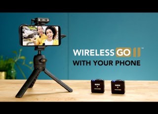Using The Wireless GO II With Your Smartphone Sounds Simple