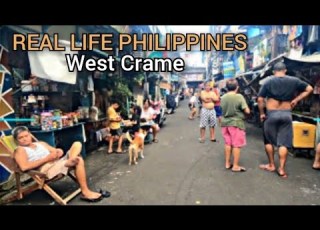 Street Walk West Crame San Juan Metro Manila Philippines