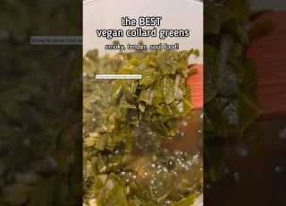  Vegan Collard Greens For Juneteenth And Beyond Shorts Veganrecipes Cooking Recipe
