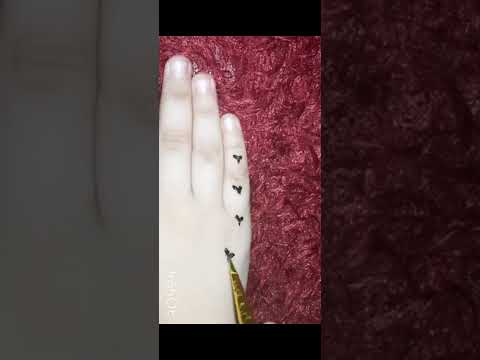 Easy Mehndi Henna Designs رسومات حنه سهله وسريعه