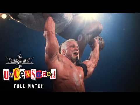FULL MATCH Scott Steiner Vs Booker T WCW TV Title WCW Uncensored 1999
