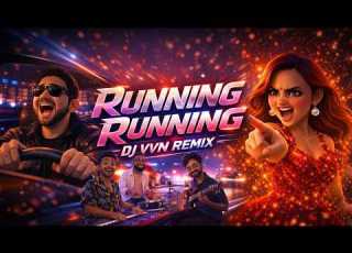 RUNNING RUNNING DJ VVN REMIX Godgodo X Ryo Animated Video New Konkani Song 2026