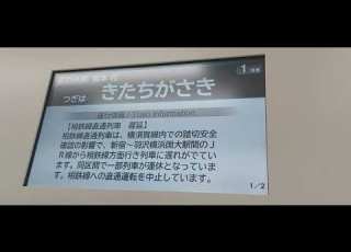 相模線 新型車両E131系 トレインビジョンその2