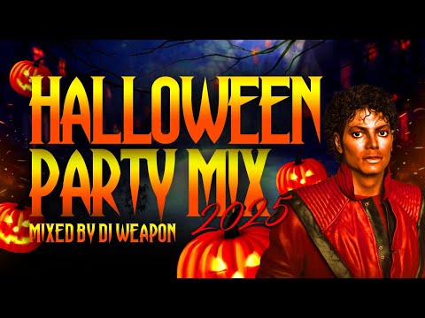 Halloween Party Mix 2025 Best Of Halloween Songs Clean Lyrics Mixed By DJ Weapon