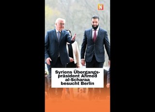  Syriens Übergangspräsident Und Ex Terrorist Ahmed Al Scharaa Besucht Berlin