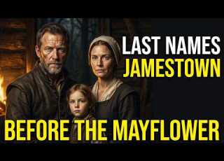 THESE LAST NAMES ARRIVED AT JAMESTOWN BEFORE THE MAYFLOWER IS YOURS ONE OF THEM