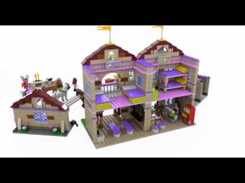 Lego Friends 3185 Summer Riding Camp Lego 3D Review