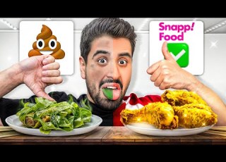 ارزون ترین تا گرون ترین غذای اسنپ فود سفارش دادم