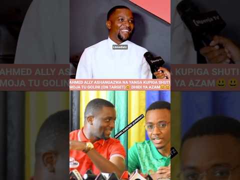 Ila Semaji Amsikilize Anavyo Wasema Yanga Ahmedally Alikamwe Yangasc Simbasc Azamfc Ligikuu