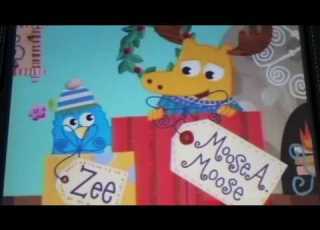  Noggin Nick Jr Warm Fuzzy Holiday Party ID Moose Really Wants His Presents