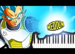 DRAGON BALL SUPER OP CHŌZETSU DYNAMIC Piano Tutorial