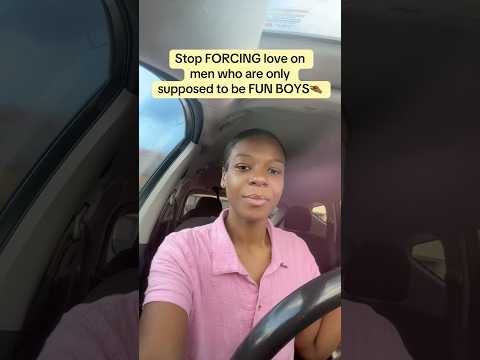 STOP FORCING LOVE ON MEN WHO ARE ONLY SUPPOSED TO BE FOR FUN