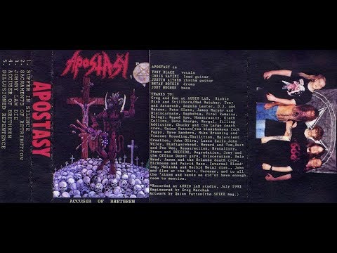 Apostasy US FL Sacraments Of Retribution 1993