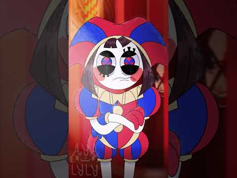 السيرك الرقمي بصوتي يوم عادي في غرفة بومني