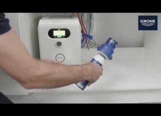 Cleaning Of The New GROHE Blue Professional