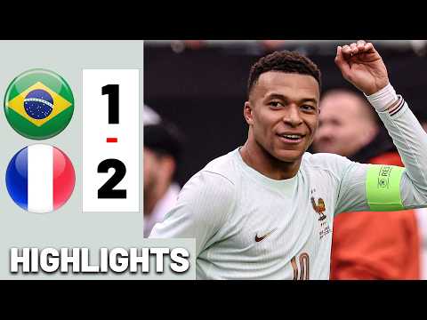 MBAPPE EKITIKE France Vs Brazil 2 1 HIGHLIGHTS All Goals
