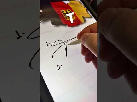 T Letter T Signature Examples