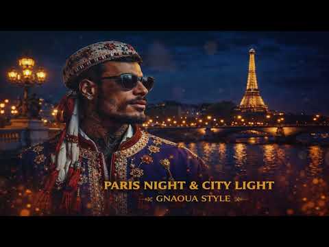 Paris Night City Light Gnaoua Style
