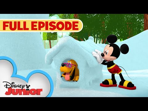 Mickey Mouse Funhouse The Summer Snow Day Sunny The Snowman Full Episode S1 E11 Disneyjr