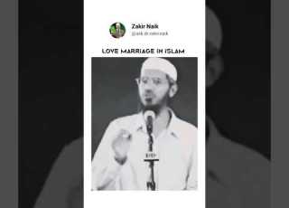 Pasand Ki Shadi Ki Izazat In Islam By Dr Zakir Naik Drzakirnaik Islam Lovemarriage Shorts