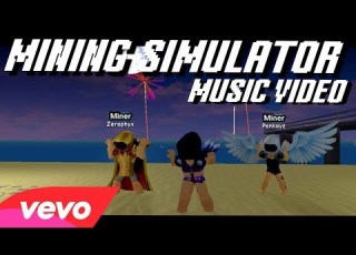 MINING SIMULATOR DOMINUS FRIENDS REMIX ROBLOX MUSIC VIDEO