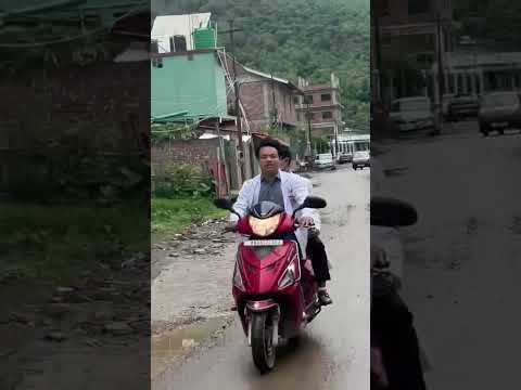 Dr Mangku Going For Rounds In Shija Hospital