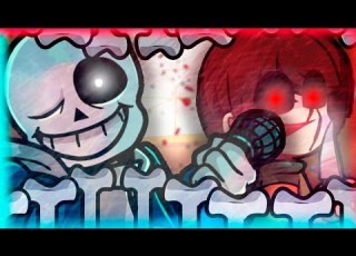  FNF Skeleton Bros CHAPTER 1 Vs Papyrus Sans And Chara Secret Soundtrack