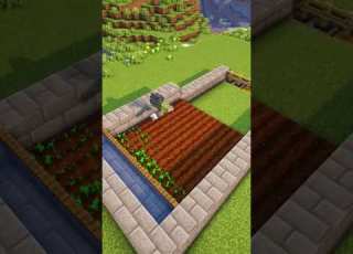 Minecraft Crop Farm Shorts