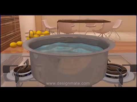 مشهد صامت تحولات المادة