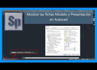  Autocad Ver Pestaña Presentación En Autocad Layout Model Tabs Tutorial En Español HD