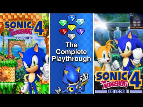 Sonic The Hedgehog 4 Episode I II Episode Metal Full Game All Chaos Emeralds No Deaths 60fps Sonic The Hedgehog 4 Episode I II Episode Metal Full Game All Chaos Emeralds No Deaths 60fps