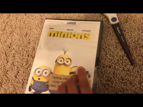 Unboxing Of Minions 2015 DVD