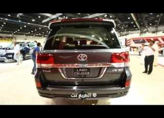 تويوتا لاندكروزر 2016 إختبار على المدرجات مع المواصفات الخليجية
