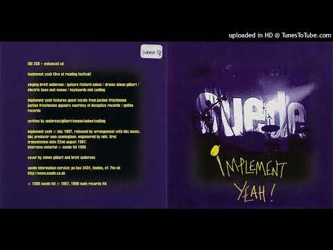 Suede Ft Justine Frischmann Implement Yeah Live At Reading Festival 22nd August 1997