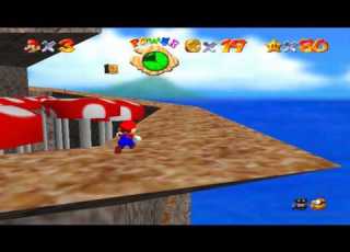 Super Mario 64 Trop Haute Montagne Etoile 1 Escaladez La Montagne