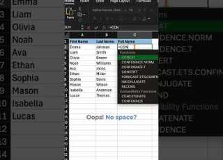  Still Using CONCATENATE Try This Instead Exceltips