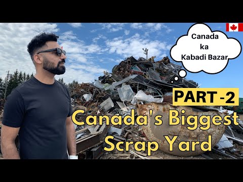 Canada S Biggest Scrap Yard Recycling Part 2 John Zubick Ltd Import Scrap From Canada